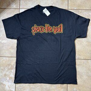 Pierce The Veil Logo T-Shirt X-LARGE New